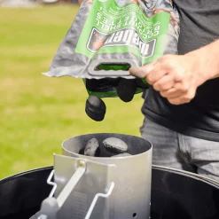 Grillbriketts aus Kokosnussschalen