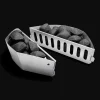 Holzkohlekörbe Char-Baskets