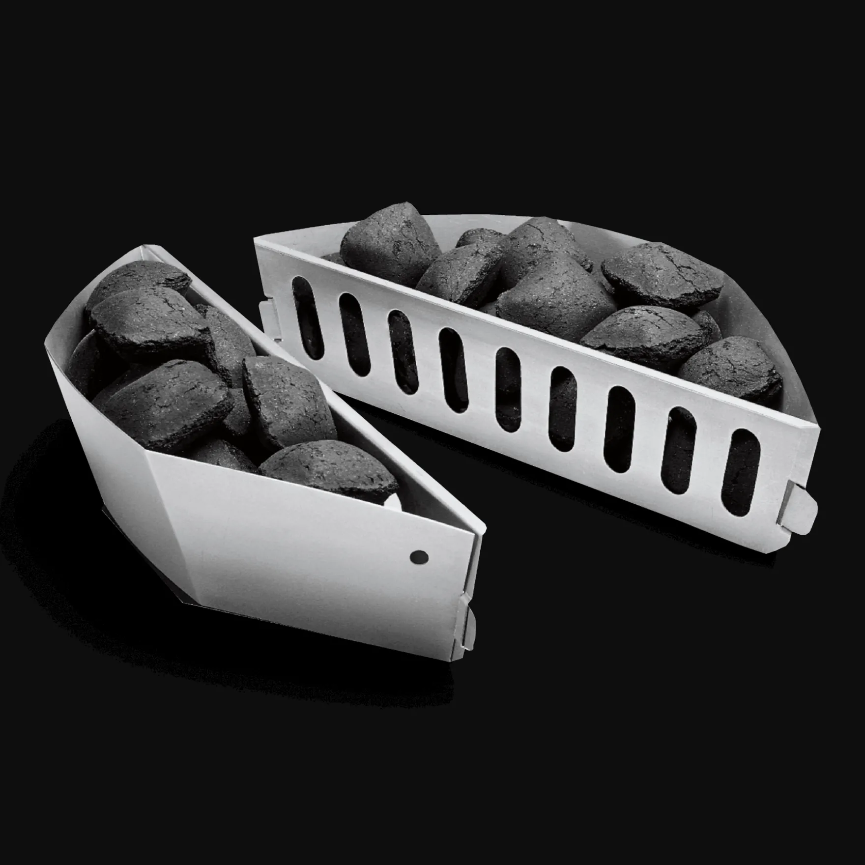 Holzkohlekörbe Char-Baskets