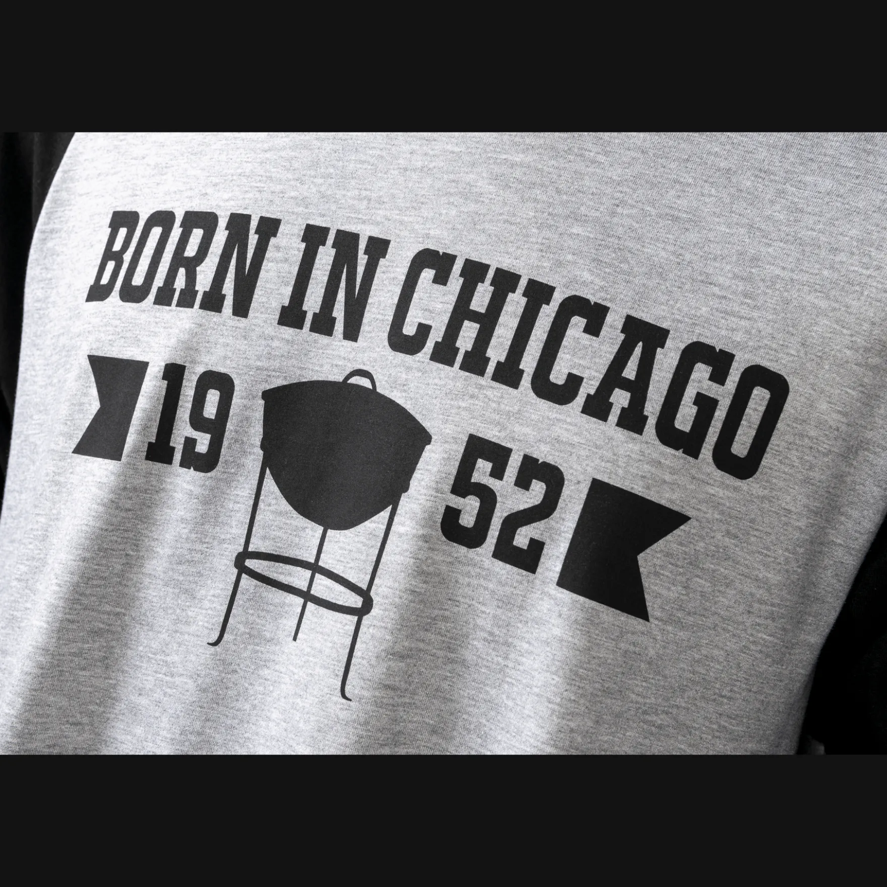 Langarmshirt Unisex "Born in Chicago"