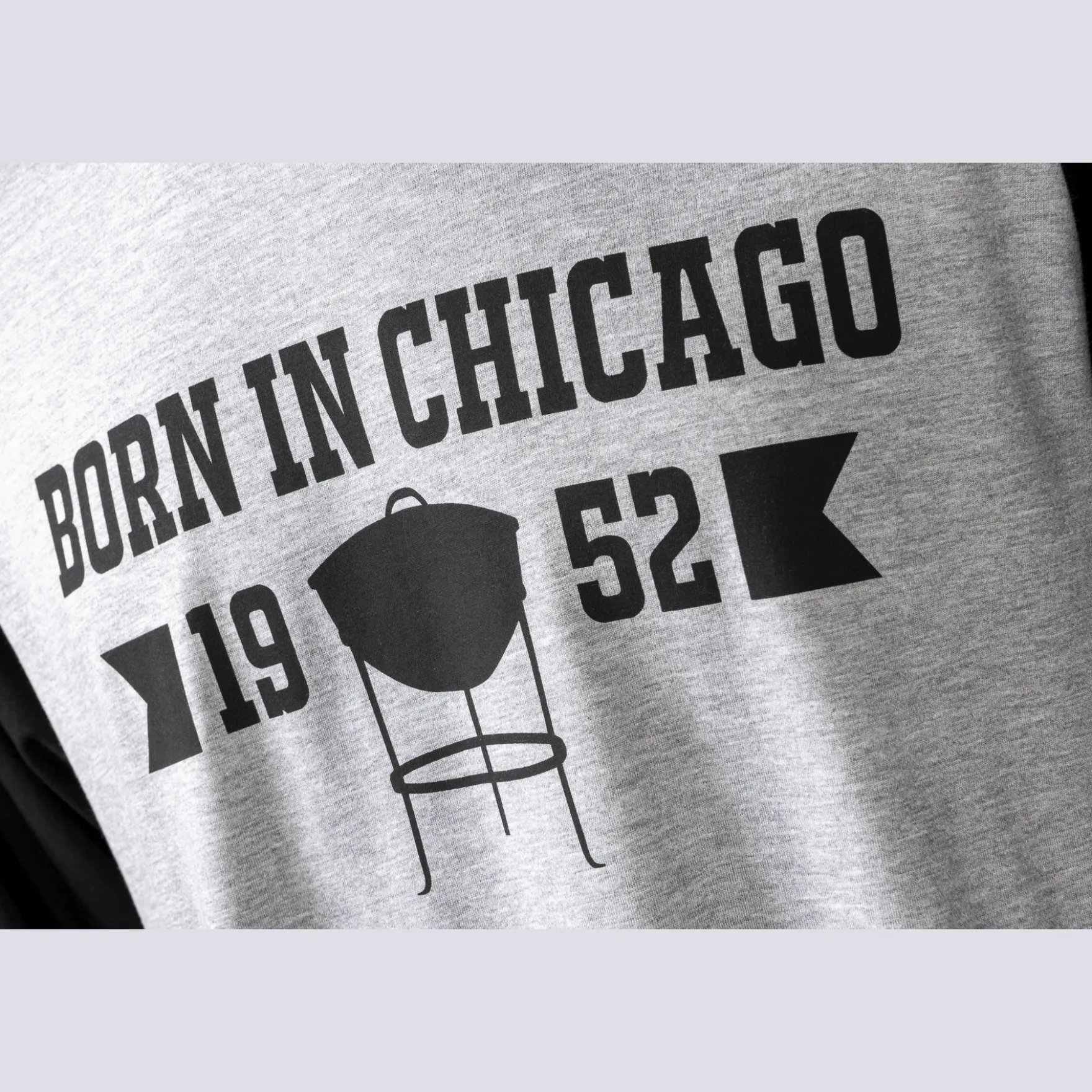 Langarmshirt Unisex "Born in Chicago"