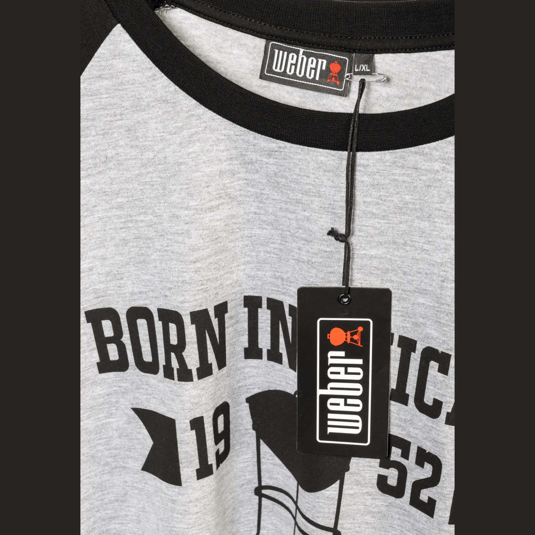 Langarmshirt Unisex "Born in Chicago"