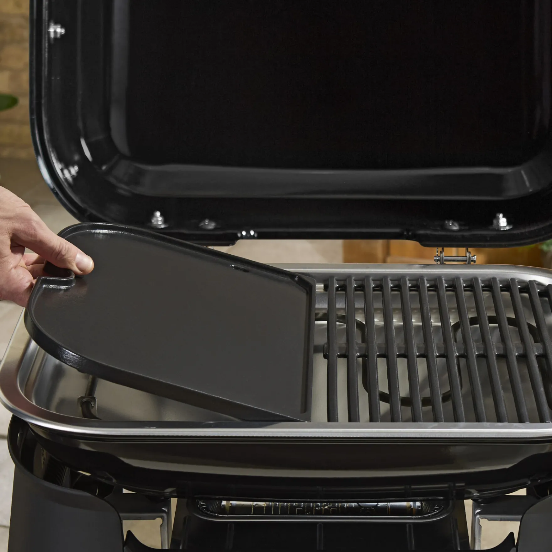 Lumin® Outdoor-Elektrogrill mit Stand