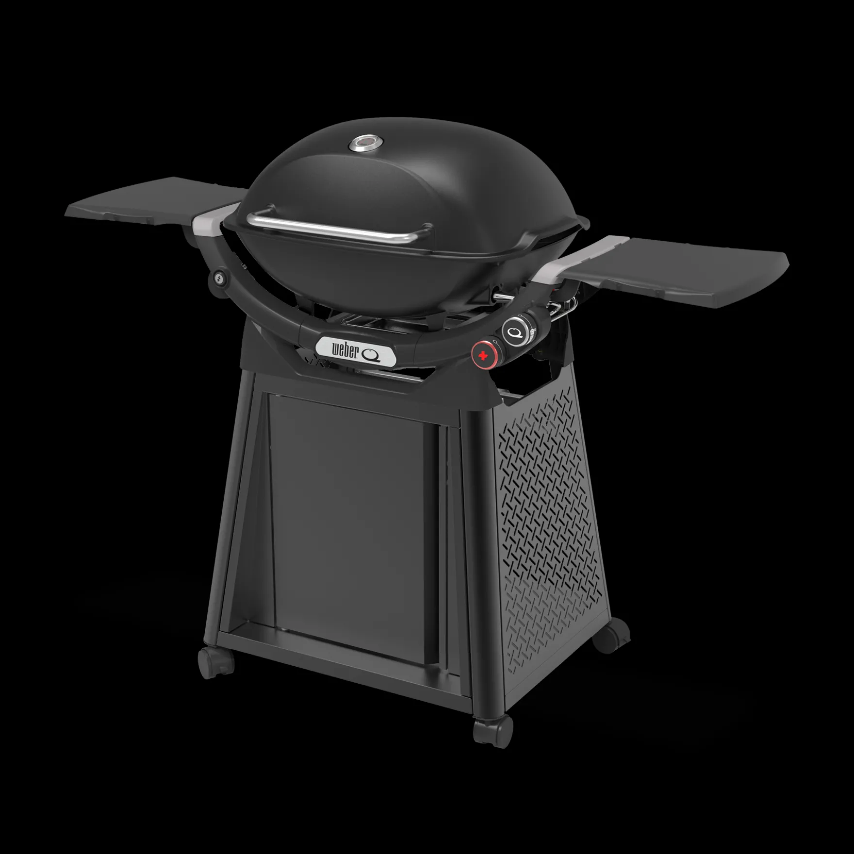 Q 3200N+ Gasgrill mit Premium-Rollwagen