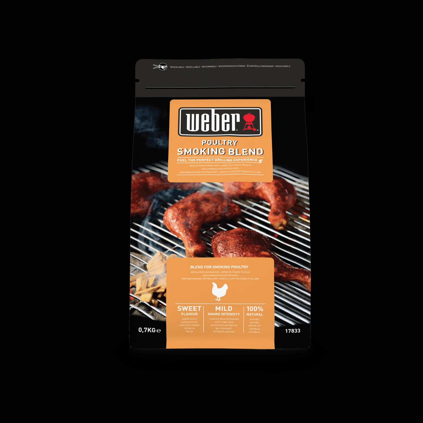 Räucherchips-Mischung für Geflügelfleisch