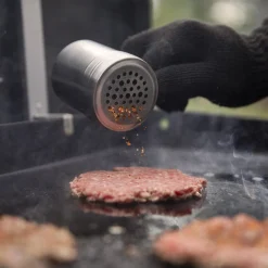 Smashed-Burger-Set für Plancha