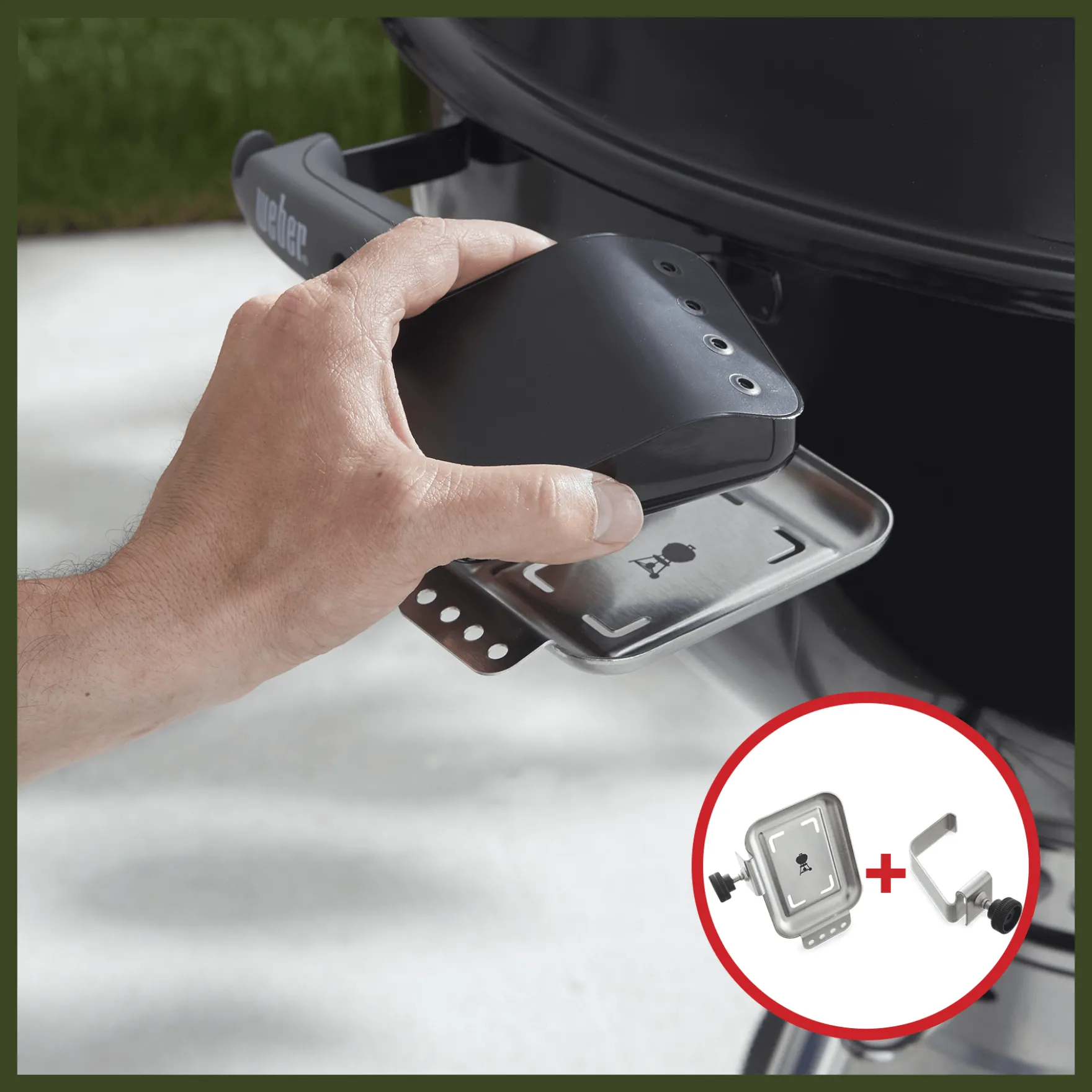6-teiliges Montagekit für Weber Connect