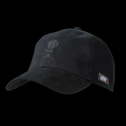 Weber Cap mit schwarzem Kettle Logo und Seitenlogo