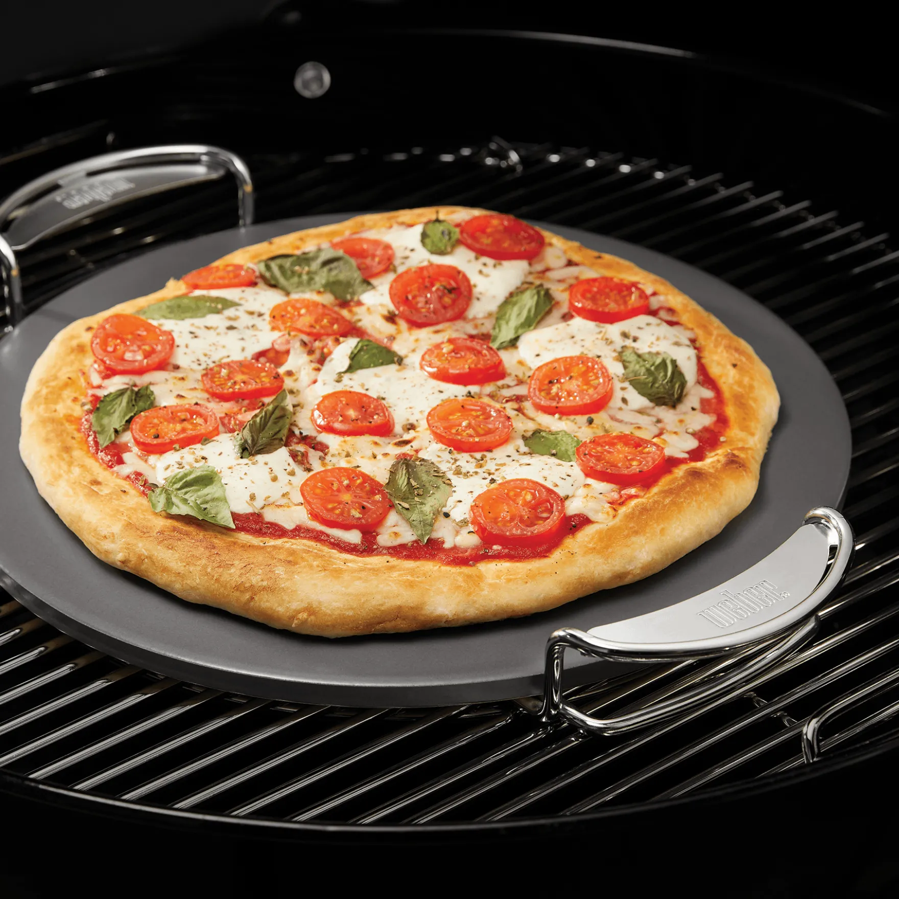 WEBER CRAFTED Gourmet BBQ System glasierter Pizzastein