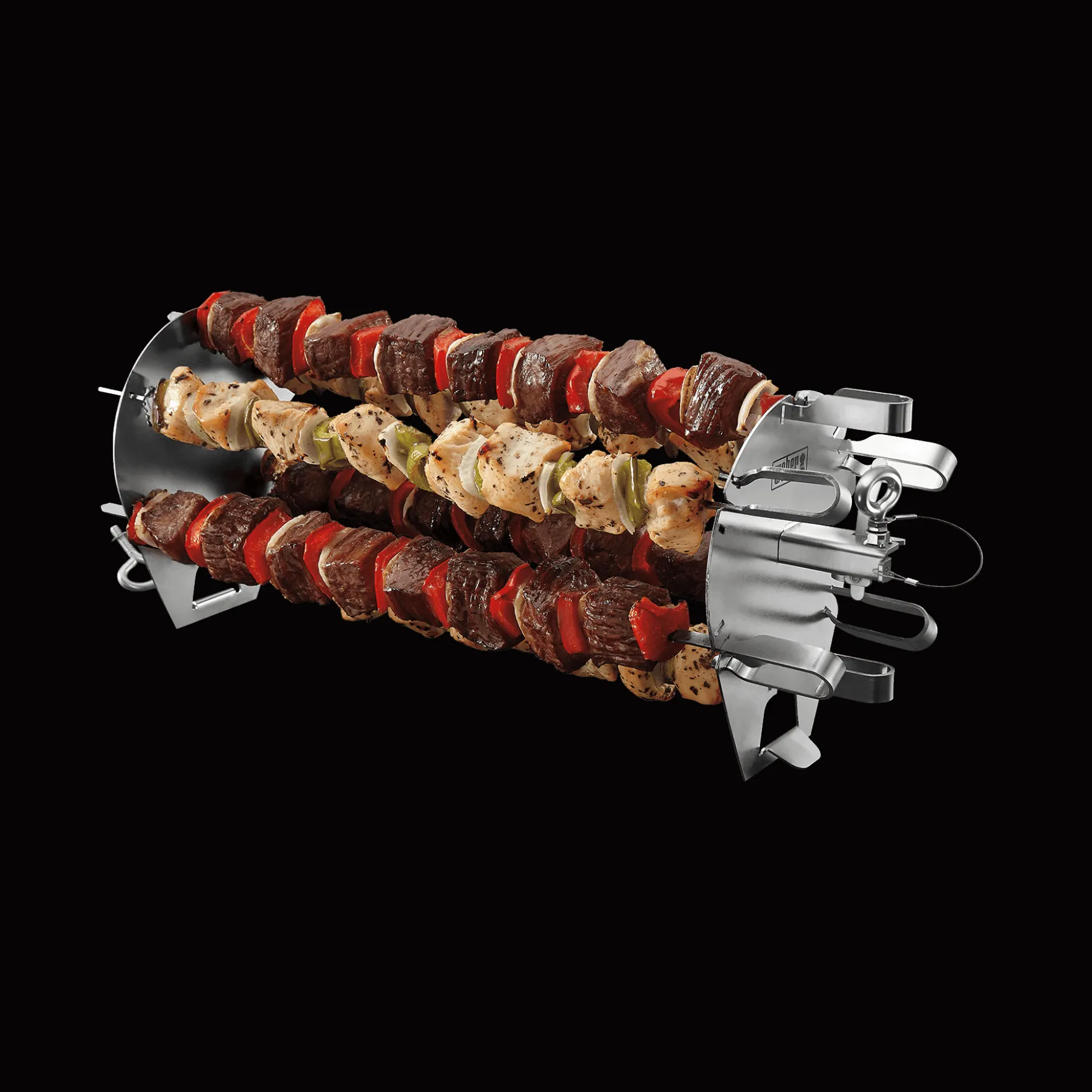 WEBER CRAFTED Spieße-Set für Drehspieße
