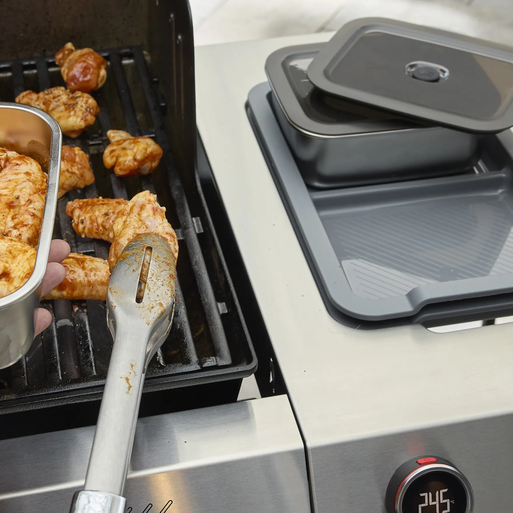 Weber Works Vorbereitungs- und Servier-Set